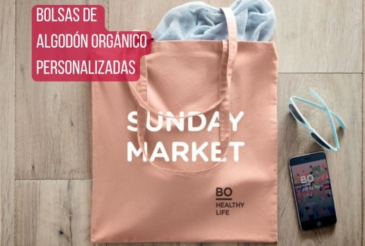 Tote Bags Personalizadas de Algodón Orgánico